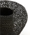 Light & Living Vaas Finou - Zwart - Ø35cm - Modern