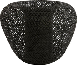 Light & Living Vaas Finou - Zwart - Ø42cm - Modern