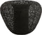 Light & Living Vaas Finou - Zwart - Ø42cm - Modern