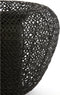 Light & Living Vaas Finou - Zwart - Ø42cm - Modern