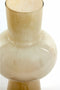 Light & Living - Vaas Halley Naturel - Glas Creme - 40x23x23cm (hxbxd)