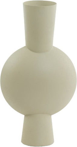 Light & Living Vaas Kavandu - Grijs - 22x14x40cm - Modern - Kerst cadeau - Kerst cadeautjes - Cadeau vrouw - Cadeau man - Cadeau voor haar - Cadeau voor hem - Kerstcadeau - Kerst kado - Kado man - Kado vrouw