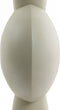 Light & Living Vaas Kavandu - Grijs - 22x14x40cm - Modern - Kerst cadeau - Kerst cadeautjes - Cadeau vrouw - Cadeau man - Cadeau voor haar - Cadeau voor hem - Kerstcadeau - Kerst kado - Kado man - Kado vrouw