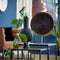 Light & Living Vaas Kavandu - Zwart - 22x14x40cm - Modern - Kerst cadeau - Kerst cadeautjes - Cadeau vrouw - Cadeau man - Cadeau voor haar - Cadeau voor hem - Kerstcadeau - Kerst kado - Kado man - Kado vrouw