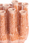 Light & Living Vaas Leanja - Keramiek - Roze - 17 x 30 x 25 cm (BxHxD)