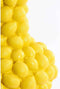 Light & Living Vaas Lemon - Geel - Ø32cm - Modern - Kerst cadeau - Kerst cadeautjes - Cadeau vrouw - Cadeau man - Cadeau voor haar - Cadeau voor hem - Kerstcadeau - Kerst kado - Kado man - Kado vrouw