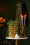 Light & Living Vaas Lemon - Goud - Ø31cm - Modern - Sinterklaas cadeau - Sinterklaas cadeautjes - Cadeau vrouw - Cadeau man - Cadeau voor haar - Cadeau voor hem - Sint cadeau - Sint kado - Kado man - Kado vrouw