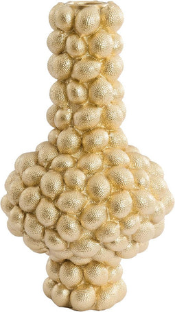 Light & Living Vaas Lemon - Goud - Ø32cm - Modern - Kerst cadeau - Kerst cadeautjes - Cadeau vrouw - Cadeau man - Cadeau voor haar - Cadeau voor hem - Kerstcadeau - Kerst kado - Kado man - Kado vrouw
