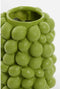 Light & Living Vaas Lemon - Groen - 23.5x23.5x33cm - Modern - Kerst cadeau - Kerst cadeautjes - Cadeau vrouw - Cadeau man - Cadeau voor haar - Cadeau voor hem - Kerstcadeau - Kerst kado - Kado man - Kado vrouw