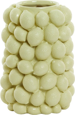 Light & Living - Vaas LEMON - Ø23.5x33cm - Geel