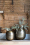 Light & Living Vaas Lezay - Antiek Brons - Ø48cm - Modern - Kerst cadeau - Kerst cadeautjes - Cadeau vrouw - Cadeau man - Cadeau voor haar - Cadeau voor hem - Kerstcadeau - Kerst kado - Kado man - Kado vrouw