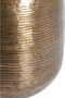 Light & Living Vaas Lisboa - Antiek Goud - Ø37cm - Modern - Kerst cadeau - Kerst cadeautjes - Cadeau vrouw - Cadeau man - Cadeau voor haar - Cadeau voor hem - Kerstcadeau - Kerst kado - Kado man - Kado vrouw