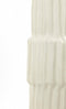 Light & Living Vaas Longa M - Keramiek - Wit - 17 x 58 x 17 cm (BxHxD)