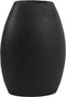 Light & Living Vaas Mambas - Zwart - 28.5x17x39.5cm - Modern