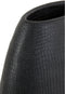Light & Living Vaas Mambas - Zwart - 35x20,5x49,5cm - Modern