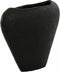 Light & Living Vaas Mayoro - Zwart - 32x9x23cm - Modern - Kerst cadeau - Kerst cadeautjes - Cadeau vrouw - Cadeau man - Cadeau voor haar - Cadeau voor hem - Kerstcadeau - Kerst kado - Kado man - Kado vrouw