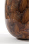 Light & Living Vaas Milos - Bruin - Ø37cm - Modern - Kerst cadeau - Kerst cadeautjes - Cadeau vrouw - Cadeau man - Cadeau voor haar - Cadeau voor hem - Kerstcadeau - Kerst kado - Kado man - Kado vrouw