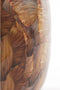 Light & Living Vaas Milos - Bruin - Ø37cm - Modern - Kerst cadeau - Kerst cadeautjes - Cadeau vrouw - Cadeau man - Cadeau voor haar - Cadeau voor hem - Kerstcadeau - Kerst kado - Kado man - Kado vrouw