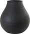 Light & Living Vaas Musina - Zwart - Ø50cm - Modern - Kerst cadeau - Kerst cadeautjes - Cadeau vrouw - Cadeau man - Cadeau voor haar - Cadeau voor hem - Kerstcadeau - Kerst kado - Kado man - Kado vrouw