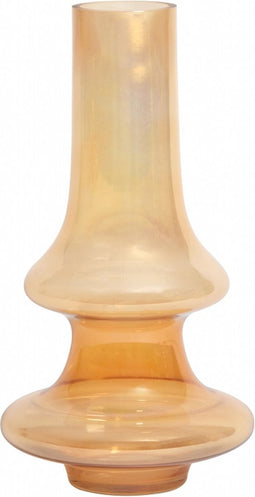 Light & Living Vaas Niana - Glas - Oranje - 19 x 36 x 19 cm (BxHxD)