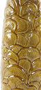 Light&living Vaas Ø14x40,5 cm TRAVIS keramiek okergeel