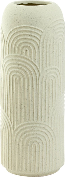 Light&living Vaas Ø15,5x41 cm DIEGO keramiek crème