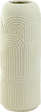 Light&living Vaas Ø15,5x41 cm DIEGO keramiek crème