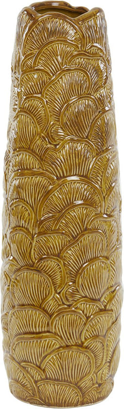 Light&living Vaas Ø15x48,5 cm TRAVIS keramiek okergeel