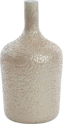 Light&living Vaas Ø16x29 cm MOLUSI glas crème-goud