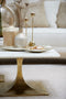 Light&living Vaas Ø16x29 cm MOLUSI glas crème-goud