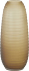 Light&living Vaas Ø16x38 cm SOMERO glas mat donker bruin