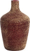 Light&living Vaas Ø20x40 cm ABIGI glas bordeaux goud