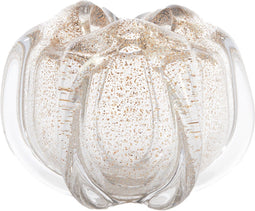 Light&living Vaas Ø21x16 cm MURELA glas transparant+glitter zand