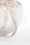 Light&living Vaas Ø21x16 cm MURELA glas transparant+glitter zand