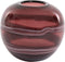 Light&living Vaas Ø21x18,5 cm LOUKA glas donker rood