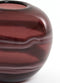 Light&living Vaas Ø21x18,5 cm LOUKA glas donker rood