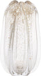 Light&living Vaas Ø21x30 cm MURELA glas transparant+glitter zand