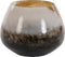 Light&living Vaas Ø22x17,5 cm SOLO glas grijs bruin