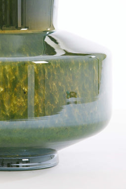 Light&living Vaas Ø23,5x29,5 cm TRASMOS glas donker groen luster