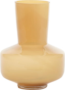 Light&living Vaas Ø23,5x29,5 cm TRASMOS glas licht geel luster
