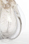 Light&living Vaas Ø24,5x22 cm MURELA glas transparant+glitter zand