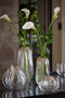 Light&living Vaas Ø24,5x22 cm MURELA glas transparant+glitter zand
