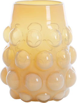 Light&living Vaas Ø24x30 cm HAROA glas licht geel