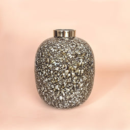 Light & Living Vaas Ø24x31 cm CHOW groen-goud