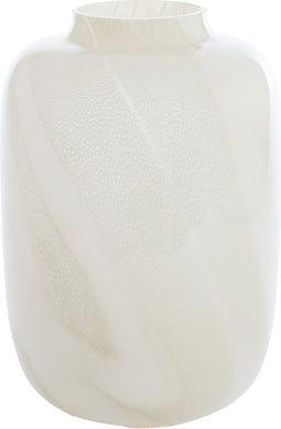 Light&living Vaas Ø24x34 cm KOBALA glas zand-crème