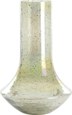 Light&living Vaas Ø25x40 cm LEANNA glas steenslag groen