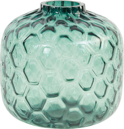Light&Living Vaas Ø27,5x25 cm CARINO glas turquoise