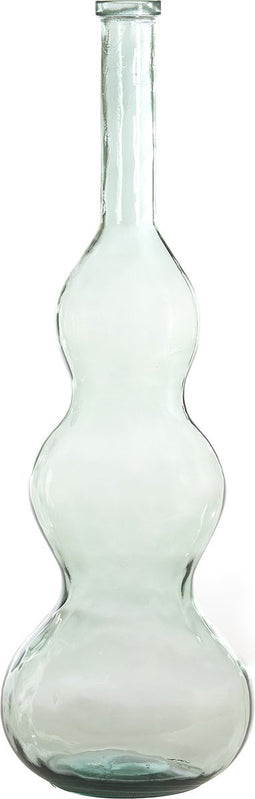 Light&living Vaas Ø33x100 cm VENERIO glas licht groen
