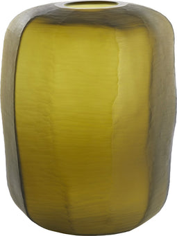 Light&living Vaas Ø33x42 cm PACENGO geel-olijf groen