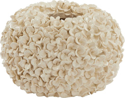 Light & Living Vaas Phylia - Crème - Ø38cm - Modern - Kerst cadeau - Kerst cadeautjes - Cadeau vrouw - Cadeau man - Cadeau voor haar - Cadeau voor hem - Kerstcadeau - Kerst kado - Kado man - Kado vrouw